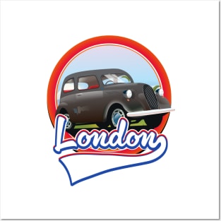 London Taxi Posters and Art